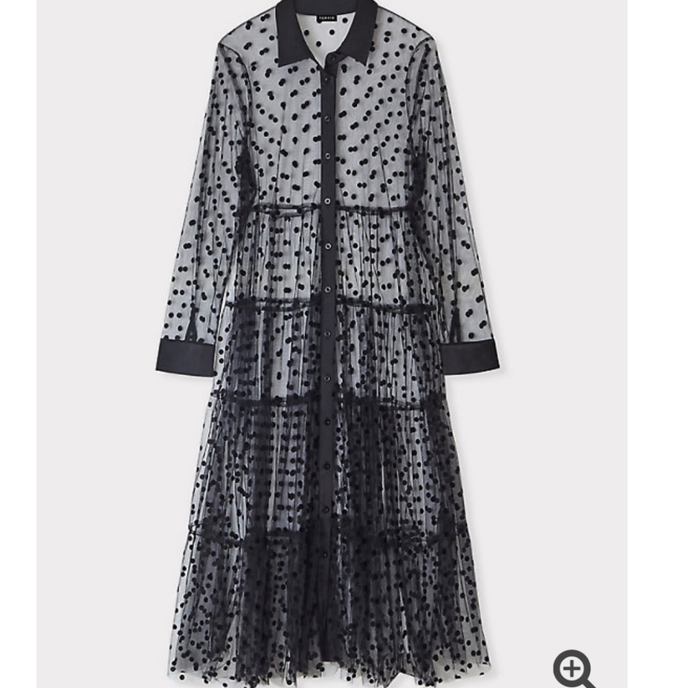 Torrid Black Duster Kimono
